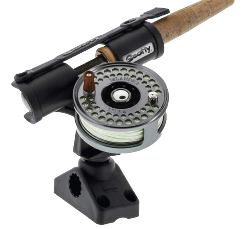 fishing rod holders for boat rail mount Scotty Fly Rod Holder with 241 Side Deck Mount