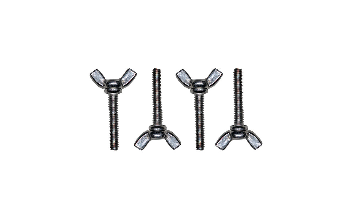 Winged Seat Bolts for Pontoon Boats and Striker Raft (4-Pack)