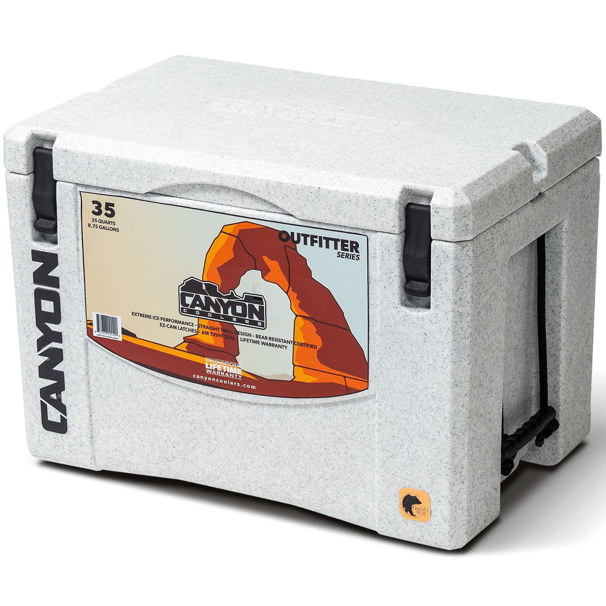 Canyon Outfitter 35qt  Cooler | White Marble