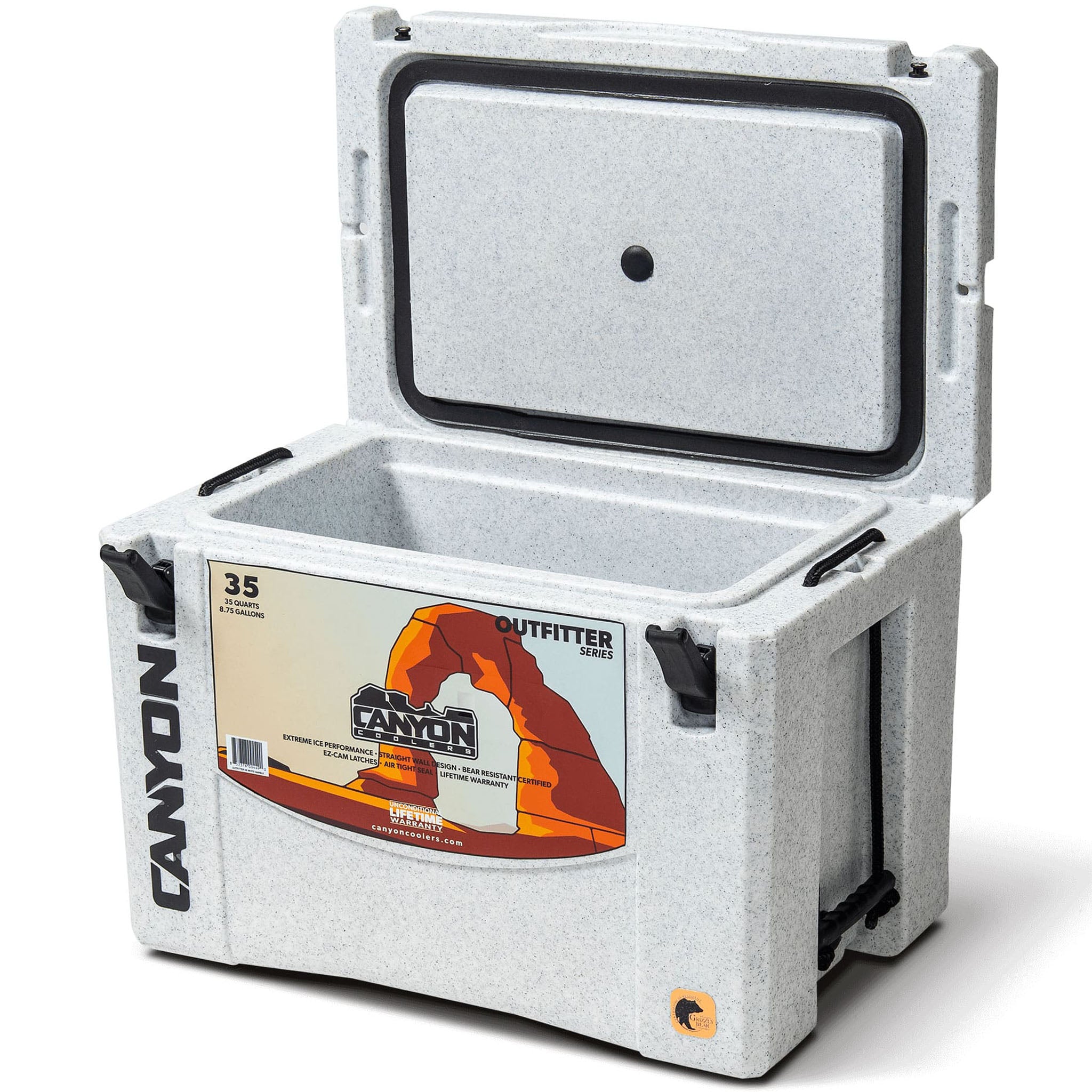 Canyon Outfitter 35qt  Cooler | White Marble