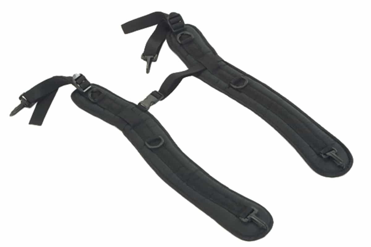 Backpack Straps White Background