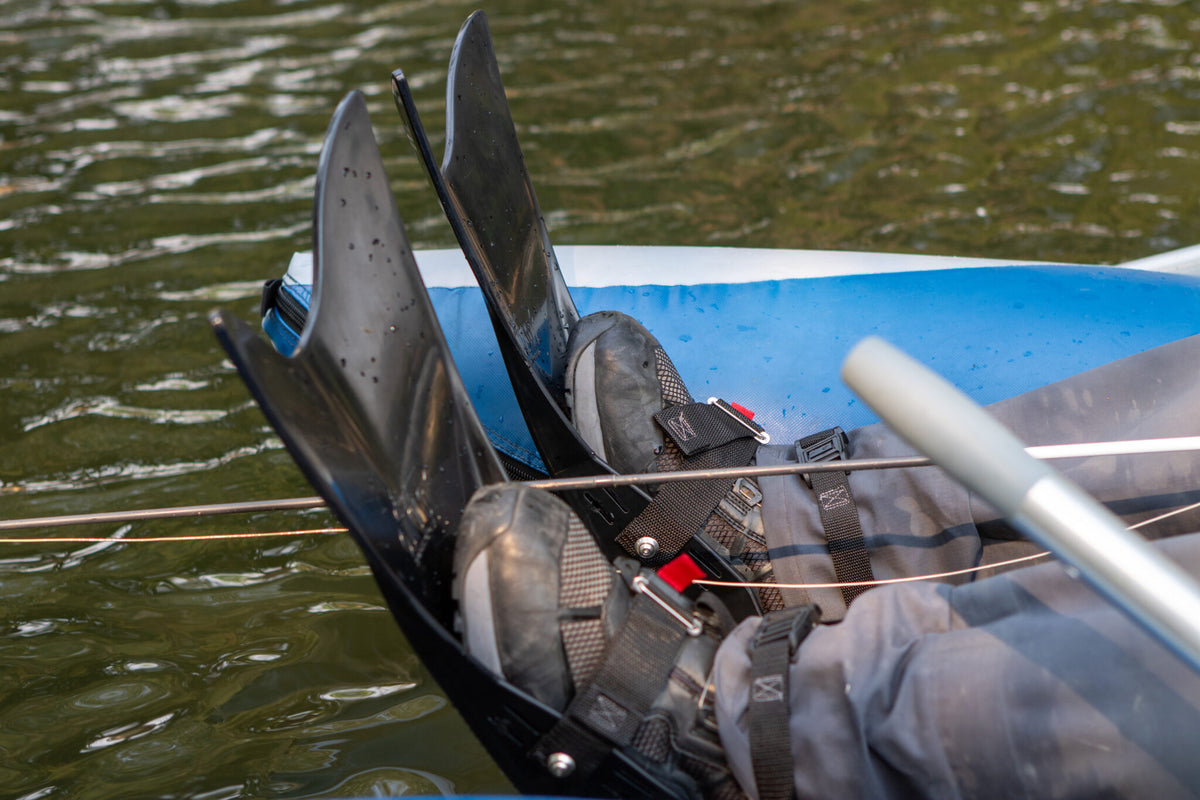 Outcast EZ Power Fins | Float Tube & Pontoon Fins